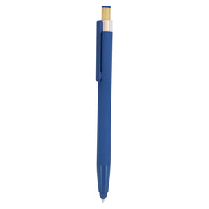 Penna Touch Kiner blu - personalizzabile con logo
