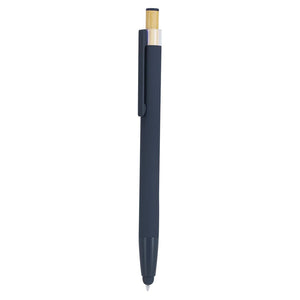Penna Touch Kiner blu navy - personalizzabile con logo