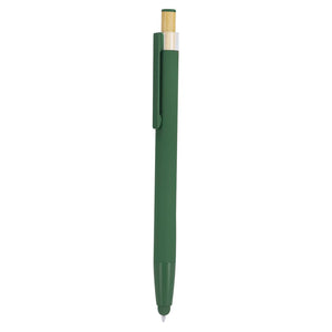 Penna Touch Kiner verde - personalizzabile con logo