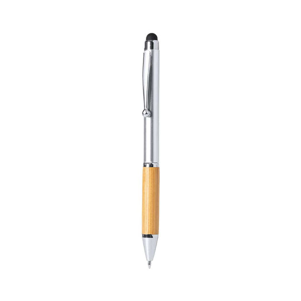 Penna Touch Layrox color argento - personalizzabile con logo