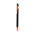 Penna Touch Lixor nero - personalizzabile con logo