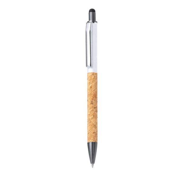 Penna Touch Moson bianco - personalizzabile con logo