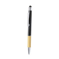 Penna Touch Piket nero - personalizzabile con logo