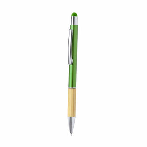 Penna Touch Piket verde - personalizzabile con logo