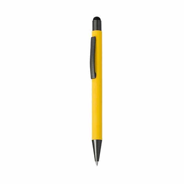 Penna Touch Rilon giallo - personalizzabile con logo