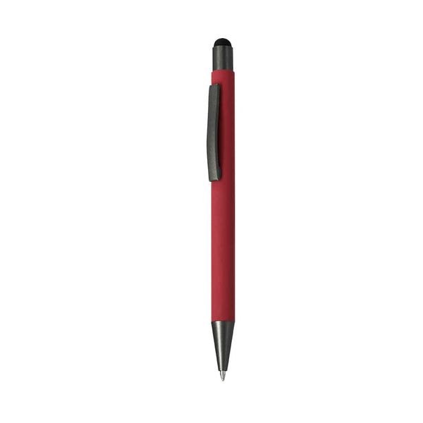 Penna Touch Rilon rosso - personalizzabile con logo