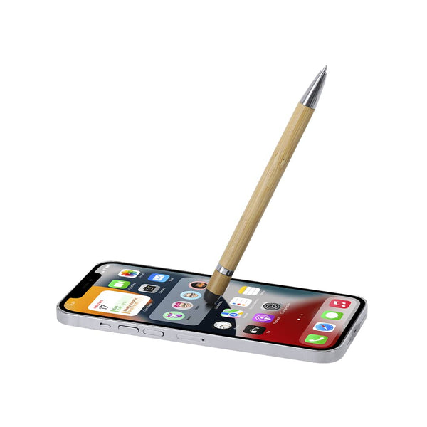 Penna Touch Rocar natural - personalizzabile con logo