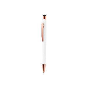 Penna Touch Taulf bianco - personalizzabile con logo