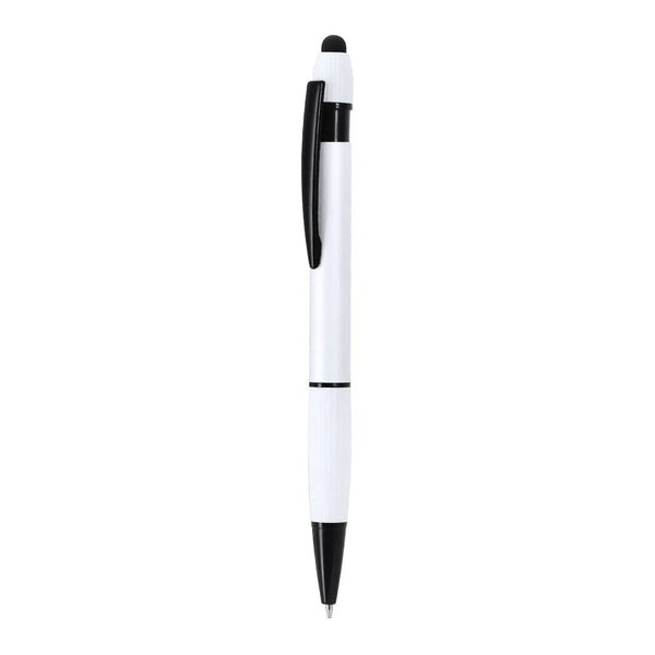 Penna Touch Turbom bianco - personalizzabile con logo