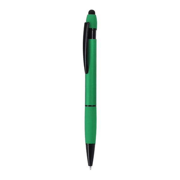 Penna Touch Turbom verde - personalizzabile con logo