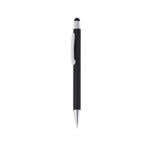 Penna Touch Yarnox nero - personalizzabile con logo
