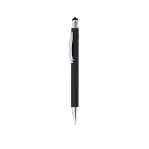 Penna Touch Yarnox nero - personalizzabile con logo
