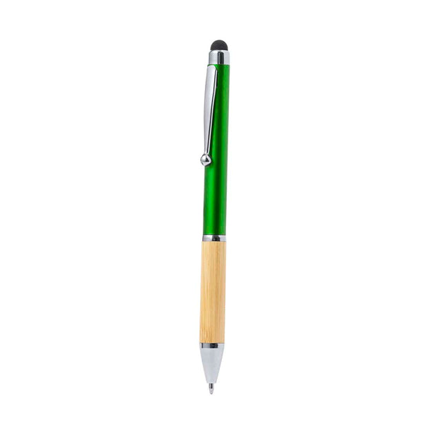 Penna Touch Zadron verde - personalizzabile con logo
