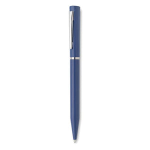 Penna twist in fibra di grano Blu - personalizzabile con logo