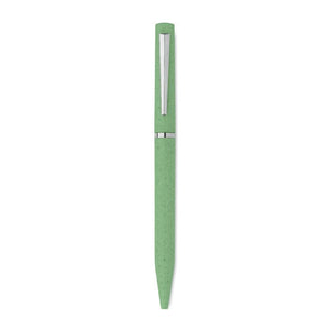 Penna twist in fibra di grano - personalizzabile con logo