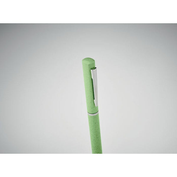 Penna twist in fibra di grano - personalizzabile con logo
