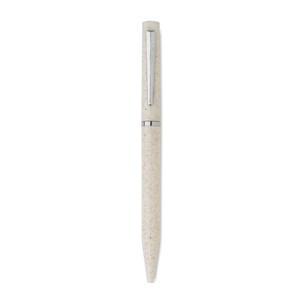 Penna twist in fibra di grano - personalizzabile con logo