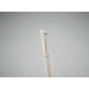 Penna twist in fibra di grano - personalizzabile con logo