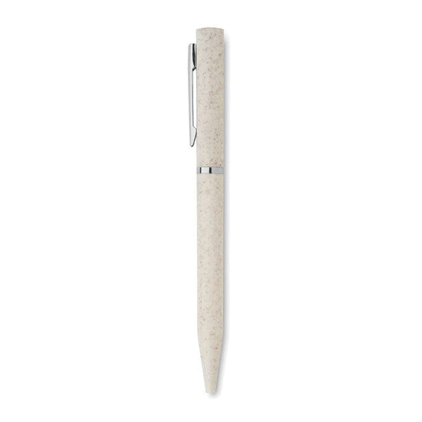 Penna twist in fibra di grano - personalizzabile con logo