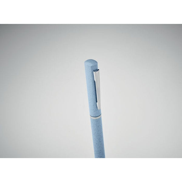 Penna twist in fibra di grano - personalizzabile con logo