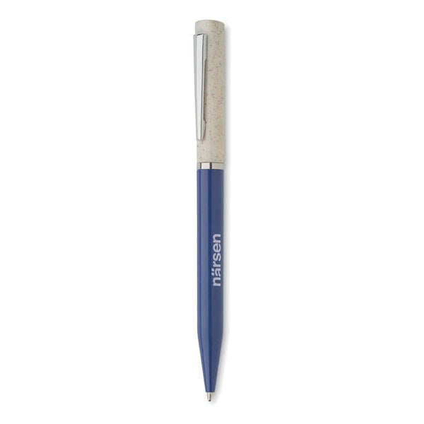 Penna twist in fibra di grano - personalizzabile con logo