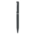 Penna twist in fibra di grano Nero - personalizzabile con logo