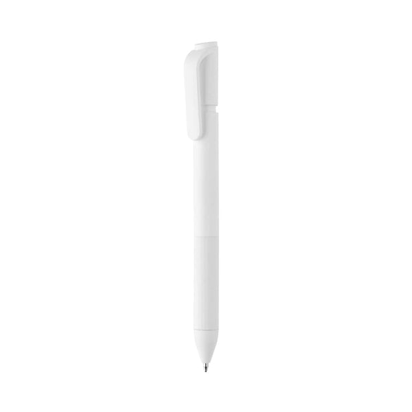 Penna TwistLock in ABS certificato GRS bianco - personalizzabile con logo