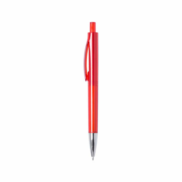 Penna Velny rosso - personalizzabile con logo