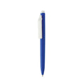 Penna Vibe in rABS GRS con inchiostro ultra scorrevole blu - personalizzabile con logo