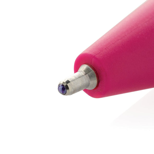 Penna Vibe in rABS GRS con inchiostro ultra scorrevole - personalizzabile con logo