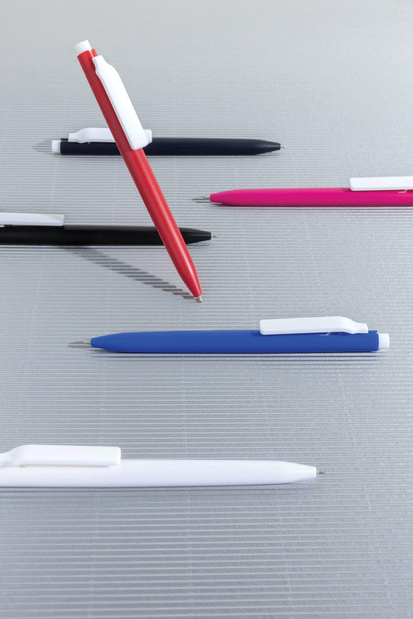 Penna Vibe in rABS GRS con inchiostro ultra scorrevole - personalizzabile con logo