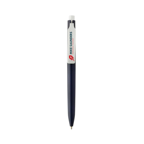 Penna Vibe in rABS GRS con inchiostro ultra scorrevole - personalizzabile con logo