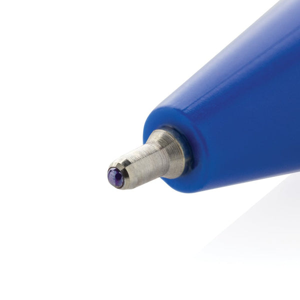Penna Vibe in rABS GRS con inchiostro ultra scorrevole - personalizzabile con logo