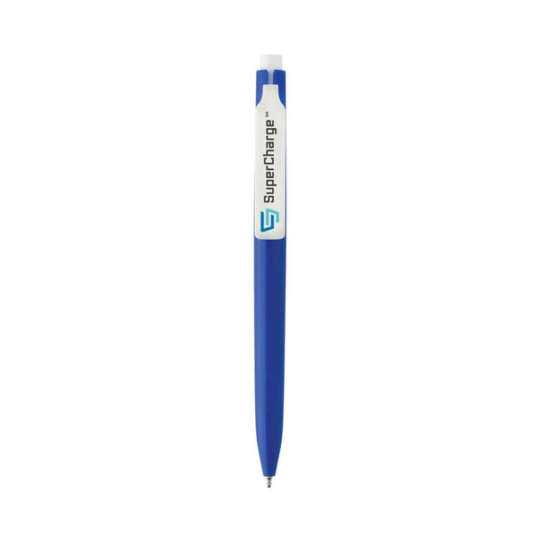 Penna Vibe in rABS GRS con inchiostro ultra scorrevole - personalizzabile con logo