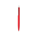 Penna X3 smooth touch rosso, bianco - personalizzabile con logo