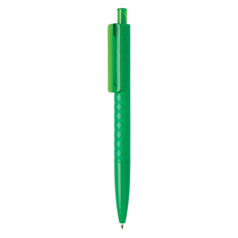 Penna X3 verde - personalizzabile con logo