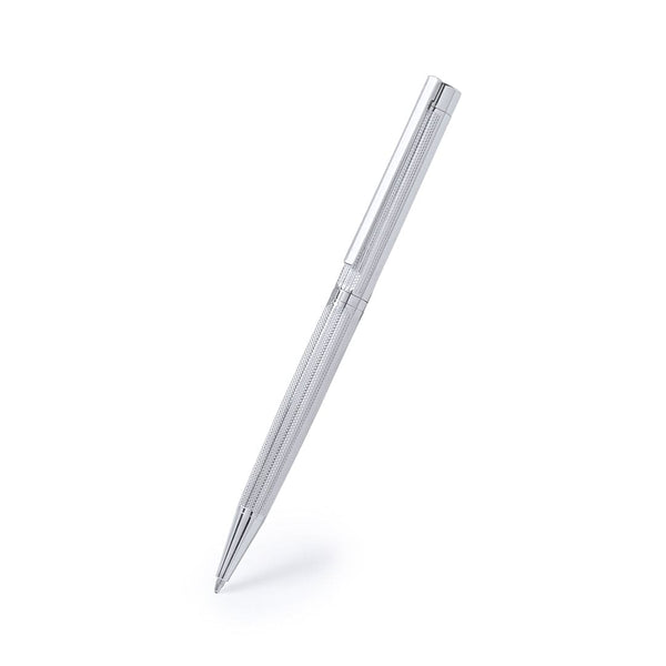 Penna Yodel color argento - personalizzabile con logo
