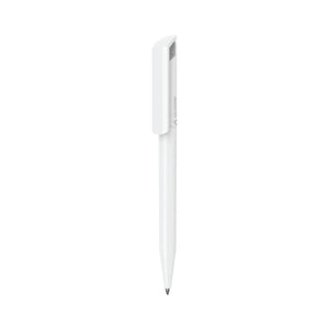PENNA ZINK RECYCLED bianco - personalizzabile con logo