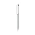 PENNA ZINK RECYCLED  - white cap grigio - personalizzabile con logo