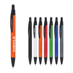 Penne a sfera Alaska softtouch con stilo R-AL - personalizzabile con logo