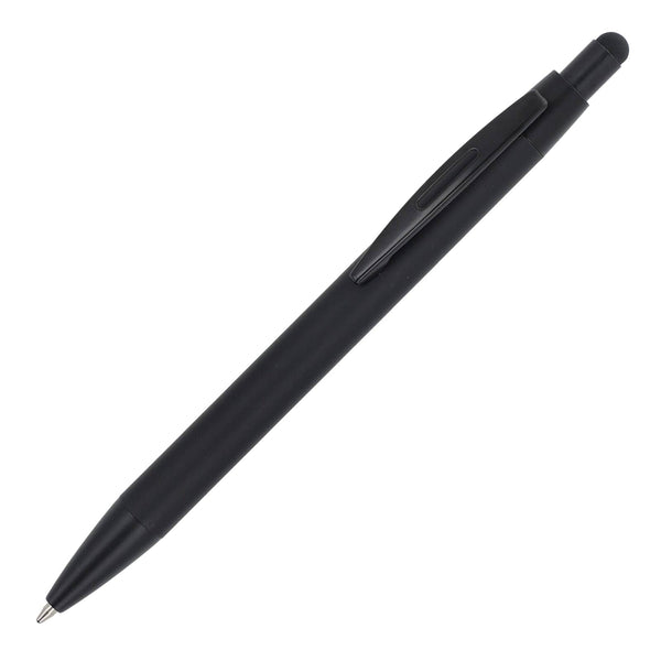 Penne a sfera Alaska softtouch con stilo R-AL Nero - personalizzabile con logo