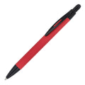 Penne a sfera Alaska softtouch con stilo R-AL Rosso - personalizzabile con logo