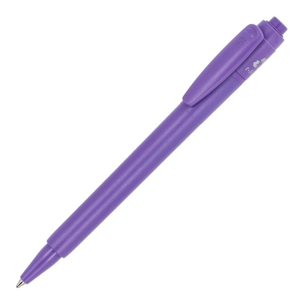 Penne a sfera Baron 03 Total Recycled Viola - personalizzabile con logo