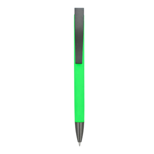 Penne a sfera Vegas con clip in metallo softtouch - personalizzabile con logo