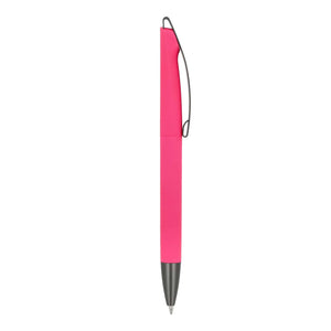 Penne a sfera Vegas con clip in metallo softtouch - personalizzabile con logo