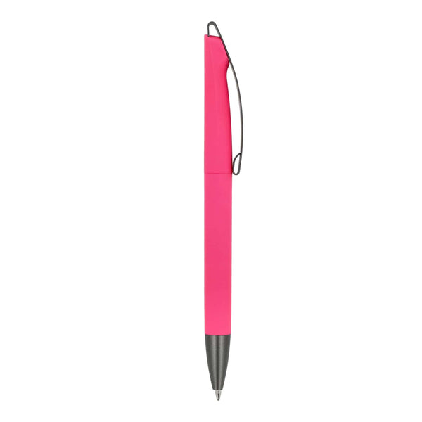 Penne a sfera Vegas con clip in metallo softtouch - personalizzabile con logo
