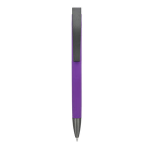 Penne a sfera Vegas con clip in metallo softtouch - personalizzabile con logo