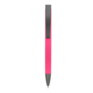 Penne a sfera Vegas con clip in metallo softtouch - personalizzabile con logo