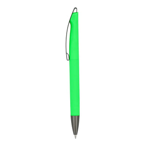 Penne a sfera Vegas con clip in metallo softtouch - personalizzabile con logo