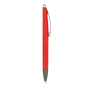 Penne a sfera Vegas con clip in metallo softtouch - personalizzabile con logo